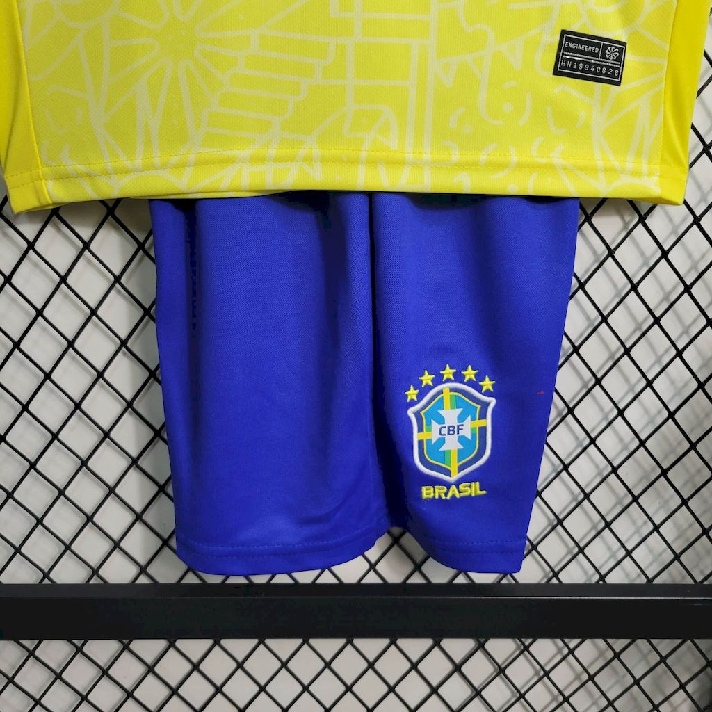 Conjunto Infantil Brazil 2024/2025 - Principal