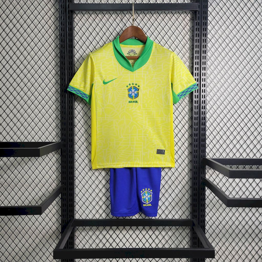 Conjunto Infantil Brazil 2024/2025 - Principal