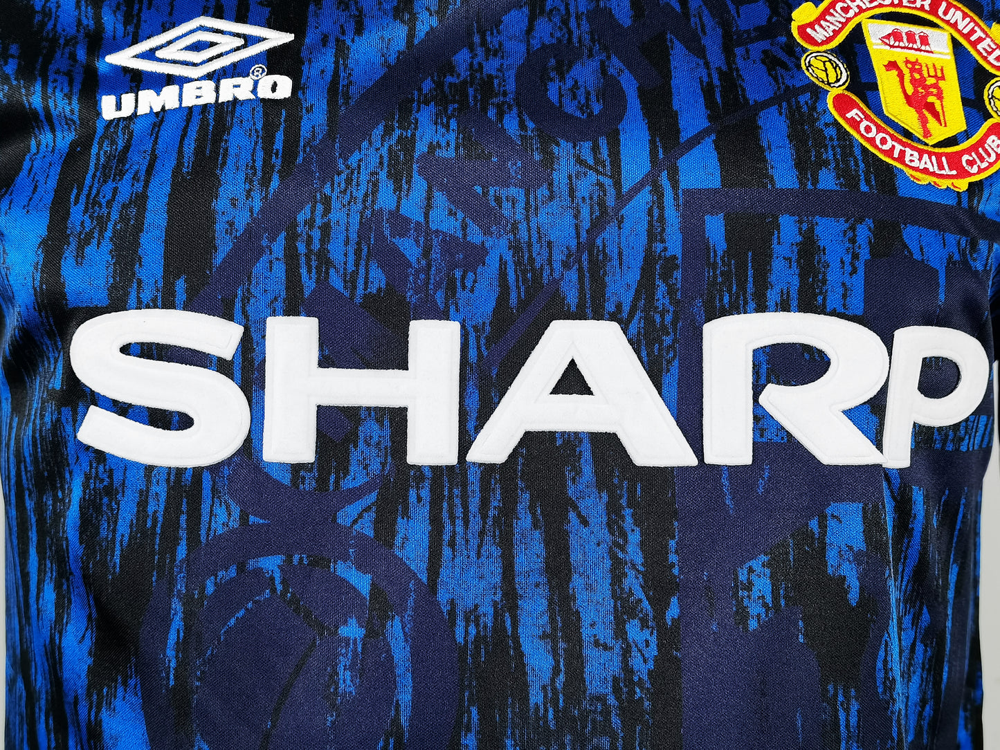 Camisola Comprida Retro Manchester United 1993/1994 - Alternativo